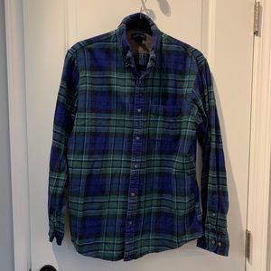 Blue and Green Flannel